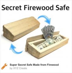 Secret Firewood Safe Meme Template