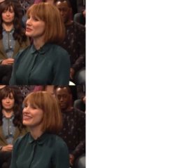 Jessica Chastain Google Talk Meme Template