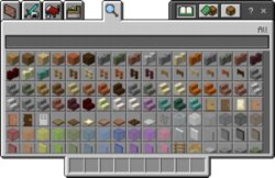 Creative mode inventory Meme Template