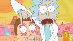 Rick and morty eye pull Meme Template