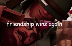 friendship wins again Meme Template