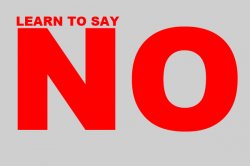 Learn to say no Meme Template