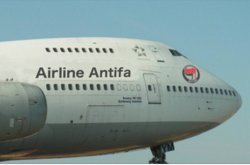 airline antifa Meme Template