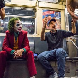 Joker in the Subway Meme Template