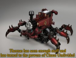 Thomas has join Chaos Undivided Meme Template