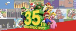 Super Mario 35th Anniversary Meme Template
