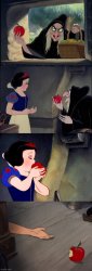 Snow White and the Evil Queen Meme Template