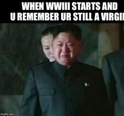Kimg Jong sad Meme Template