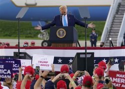 Trump rally Latrobe, Pennsylvania Meme Template