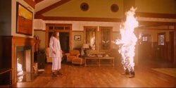 Hereditary Flames Scene Meme Template