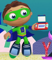 Super why playing DS Meme Template