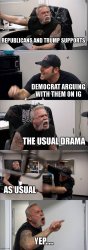 politics in present Meme Template