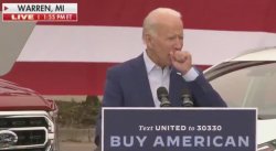 Biden Cough Meme Template