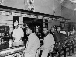 woolworth lunch counter Meme Template