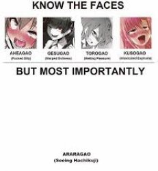 Know the Faces Anime Meme Template