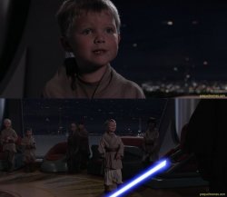 Master Skywalker Youngling Meme Template