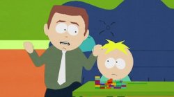 Butters and dad Meme Template