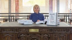 hillary clinton resolute desk emails Meme Template