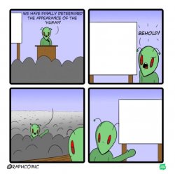 Alien Questions Meme Template
