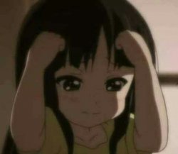 crying anime girl Meme Template
