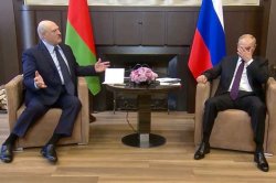 Putin Lukashenko Face Palm Meme Template