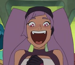 entrapta excited Meme Template