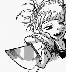 Toga with a knaifu Meme Template