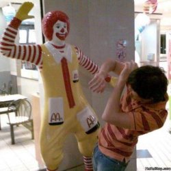 McDonald's Beat Down Meme Template