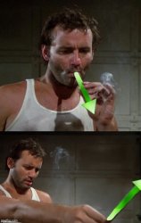 Caddyshack upvote Meme Template