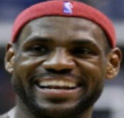 happy lebron Meme Template