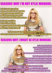 KylieFan_89 is Kylie Minogue Meme Template