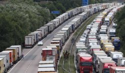 Lorry queues Meme Template