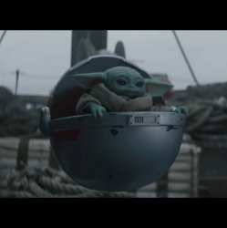 Baby Yoda Pod Meme Template