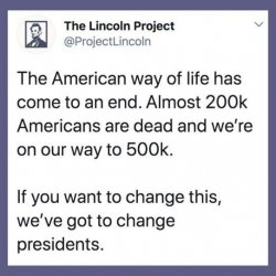The Lincoln Project Meme Template