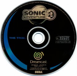 Sonic Adventure 2 The Trial disc Meme Template