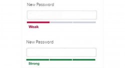 Weak strong password Meme Template