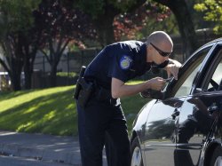 Cop Pulling Over Car Meme Template