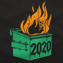 2020 dumpster fire Meme Template