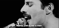 Freddy Mercury-Just killed a man Meme Template