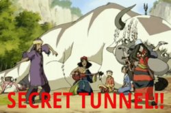 secret tunnel Meme Template