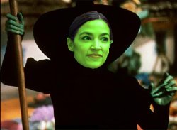 Wicked Witch of the West Side AOC Meme Template