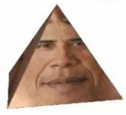 Obama Triangle Meme Template