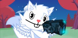 Snowers gun point HTF Meme Template