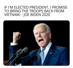 Joe biden promise Meme Template
