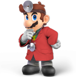 Red Dr. Mario Meme Template