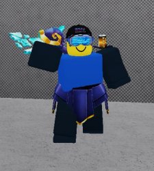 Roblox Character pointing at you Meme Template
