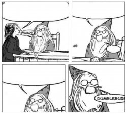 Dumbleburn Meme Template