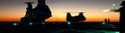 CH-46 US Marines USMC night Meme Template