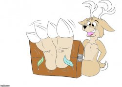 Deer Hooves Tickled Meme Template