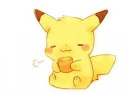 Relaxed Pikachu Meme Template